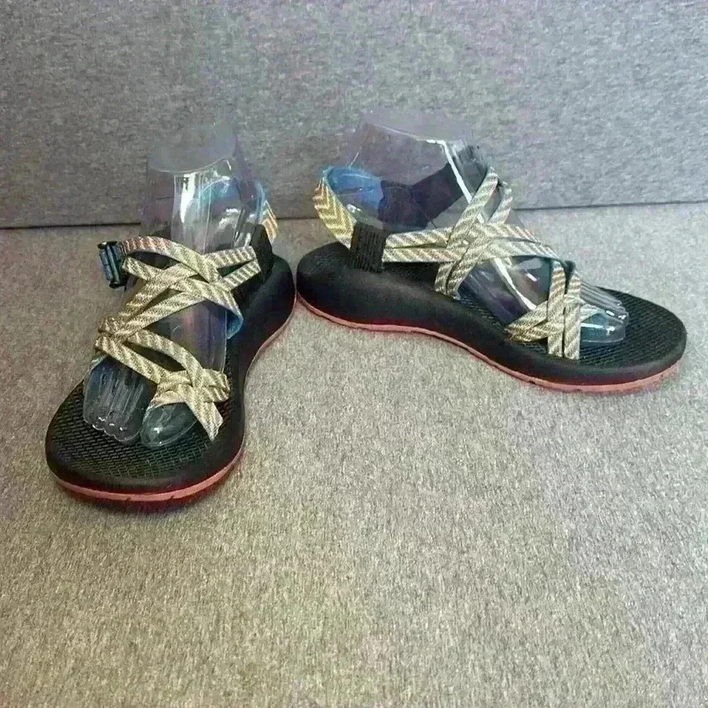 CHACO FIESTA ZX/2 CLASSIC DOUBLE STRAP MULTI-COLOR SPORT SANDALS WOMEN'S SZ 9 - Picture 3 of 13